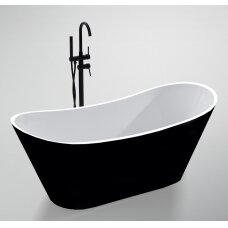 Akrilinė vonia LIBRA 206 balta/juoda