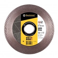 Deimantinis pjovimo šlifavimo diskas plytelėms 125mm