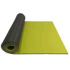 Dvisluoksnis treniruočių kilimėlis Yate 12 Maxi, 190/70cm, juodas-žalias