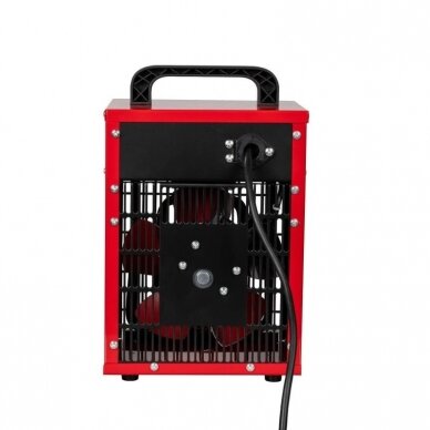 Elektrinis oro šildytuvas EUROM EK2000 2kW, raudonas 6