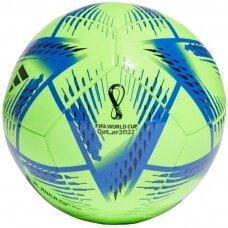 Futbolo kamuolys Adidas Al Rihla Club Ball žalias-mėlynas, dydis 5
