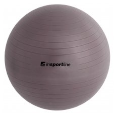 Gimnastikos kamuolys + pompa inSPORTline TOP BALL 65cm (t.pilkas)