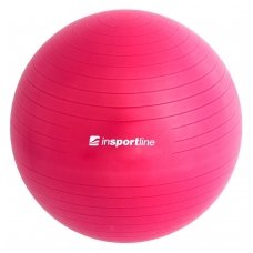 Gimnastikos kamuolys + pompa inSPORTline TOP BALL 75cm (violetinis)