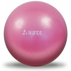 Gimnastikos kamuolys Yate Over, 26 cm - rožinis