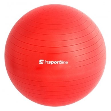 Gimnastikos kamuolys + pompa inSPORTline TOP BALL 45cm (raudonas)