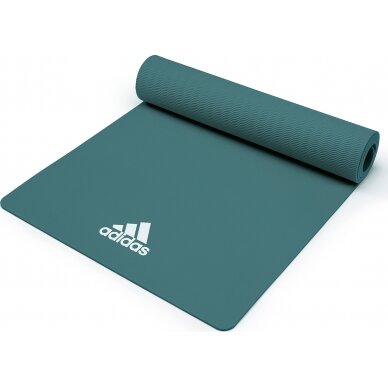 Jogos kilimėlis Adidas, 8mm, tamsiai žalias 1