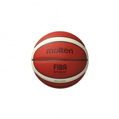 Krepšinio kamuolys varžyboms Molten B6G5000, dydis 6 1