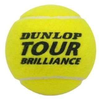 Lauko teniso kamuoliukai Dunlop Tour Brilliance 4 vnt. 1
