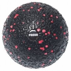 Masažo kamuoliukas Proud EPP - Juodas-rožinis, 10 cm