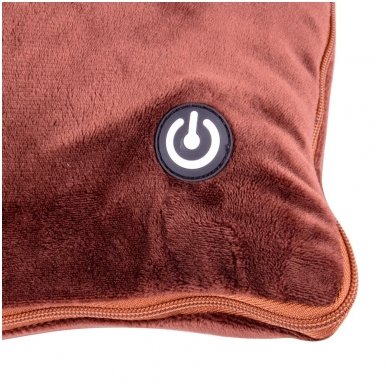 Masažinė pagalvėlė ir antklodė inSPORTline Trawel Brown 6