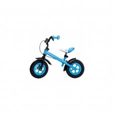 Metalinis balansinis dviratukas, mėlynas