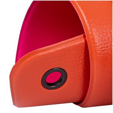 Neslystantis kilimėlis aerobikai inSPORTline Aero Advance 120x60x0,9cm - Orange-Pink 3