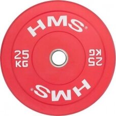 Olimpinis svoris HMS CBR25, 25kg, raudonas