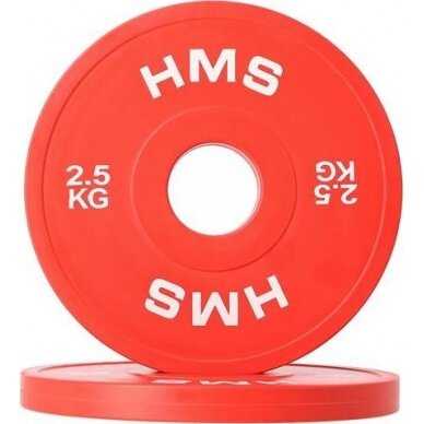 Olimpinis svoris HMS CBRS25, 2 x 2.5 kg 1