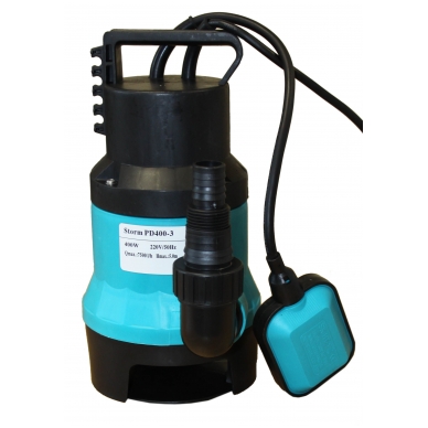 Panardinamas elektrinis vandens siurblys nešvariam vandeniui PD400-3