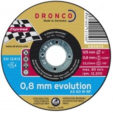 Pjovimo diskas DRONCO AS60W T41 (125 x 0,8 x 22,23)