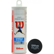 Skvošo kamuoliukai Wilson Staff Blue Fast WRT618400, 3vnt.
