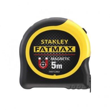 Stanley FatMax magnetinė ruletė 5m x 32mm 1