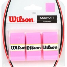 Teniso raketės apvija Wilson Pro Comfort WRZ4014PK, rožinė, 3vnt.