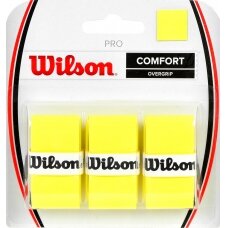 Teniso raketės apvija Wilson Pro Comfort WRZ4014YE, geltona, 3vnt.