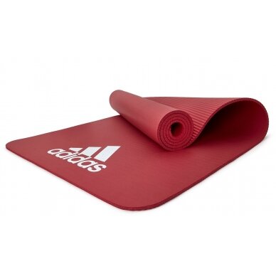 Treniruočių kilimėlis Adidas Fitness 7 mm, raudonas 1