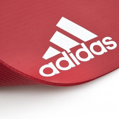Treniruočių kilimėlis Adidas Fitness 7 mm, raudonas 3