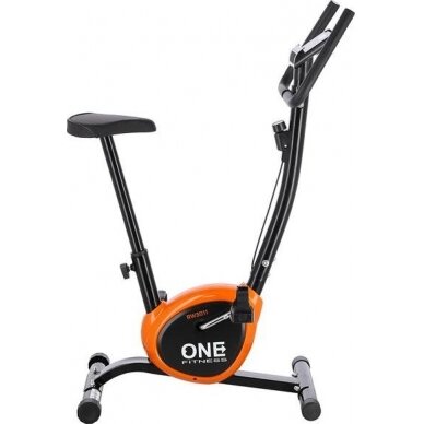 Treniruoklis One Fitness Rw3011, juodas-oranžinis 11