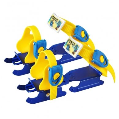Vaikiškos pačiūžų geležtės ant batų Worker Duckss Blue
